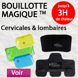 Bouillotte Magique cervicales et lombaires